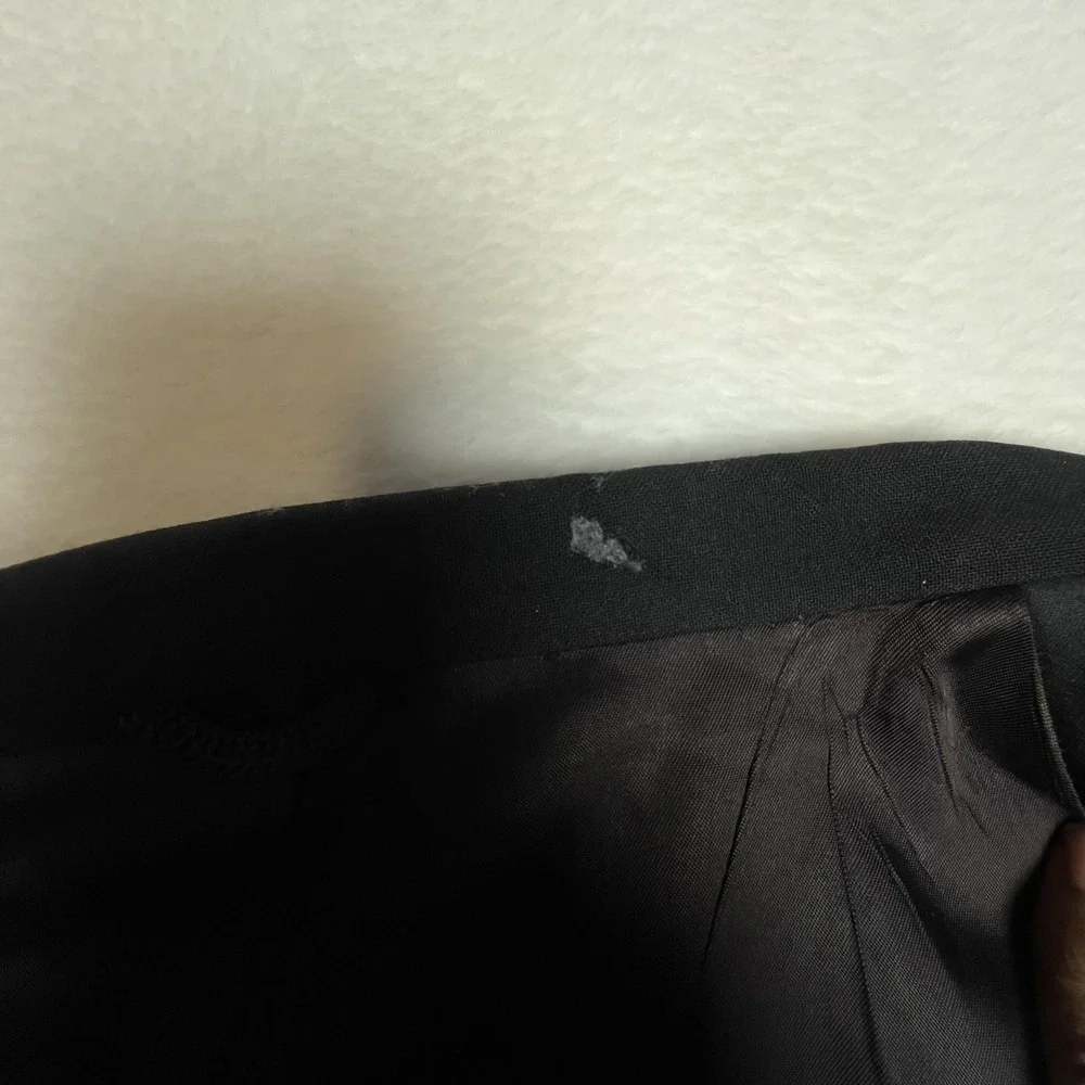 Vintage After Six Tuxedo Jacket Mens Large Black Satin Lapel Made USA 80s‎